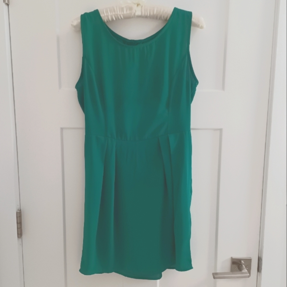 Green little dress